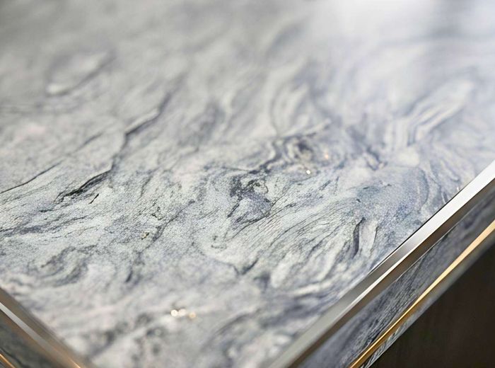 Viscount White granite, edge detail